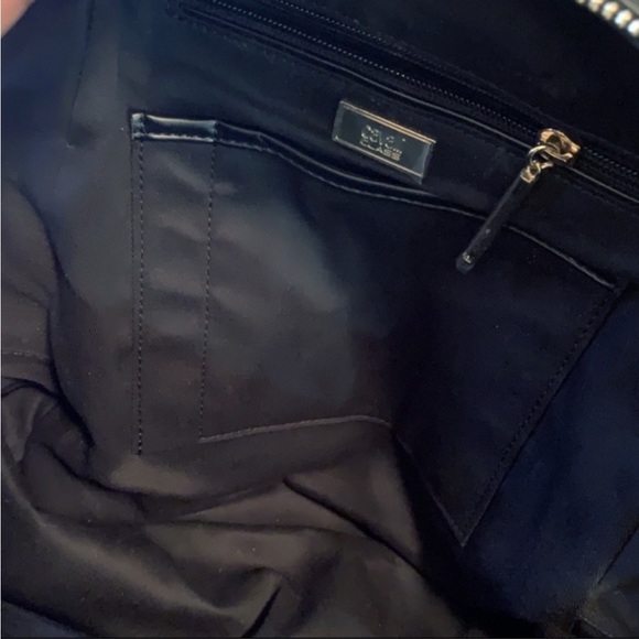 Roberto Cavalli Sofia Black Leather Leopard Print Mini Backpack Purse NWT - Picture 10 of 13